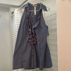 VTG LA ROK BABYDOLL MINI DRESS 🆕 NWT